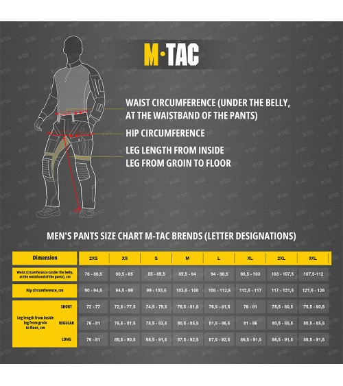 M-Tac Pants Stealth Active (various colours)