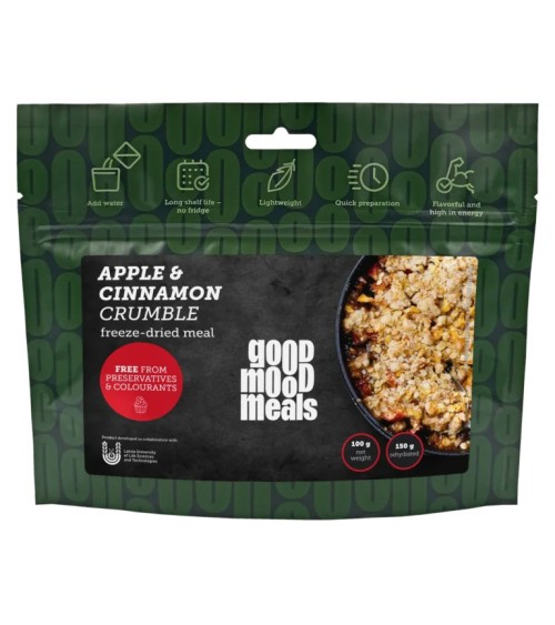 Good Mood Meals Õuna-Kaneeli Krõbedik