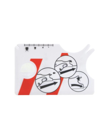Tick Removal Card with Magnifying Glass