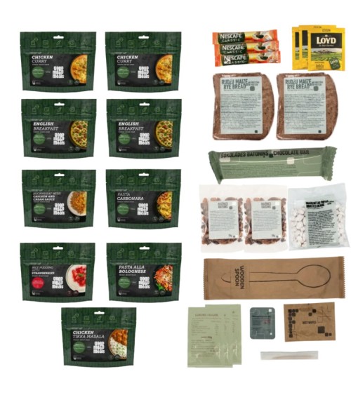 Good Mood Meals 72-Tunni Toidukomplekt