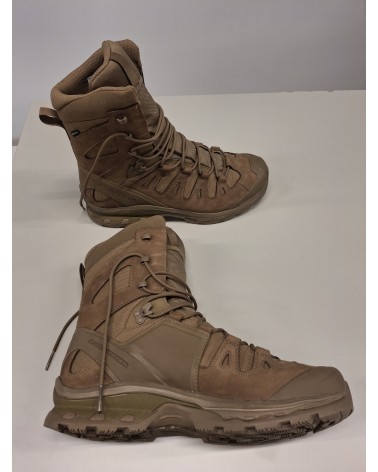 USED Salomon Quest 4D Forces 2 High Gore-Tex Boots Brown 48