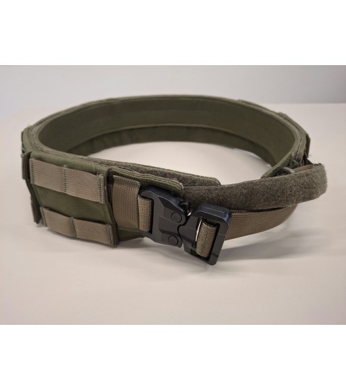 Used Warrior Low Profile MOLLE Belt with Polymer Cobra Belt – Size M
