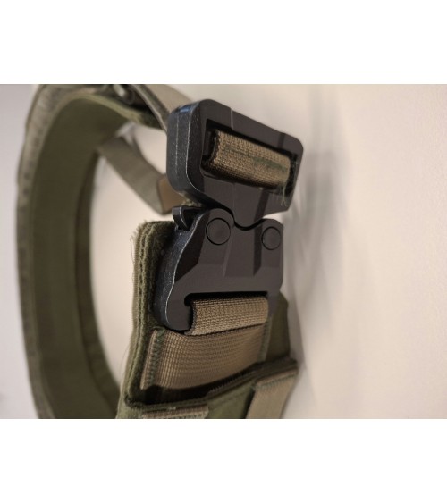Used Warrior Low Profile MOLLE Belt with Polymer Cobra Belt – Size M