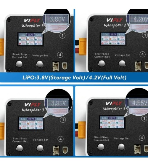 Charger VIFLY WhoopStor 3 Black