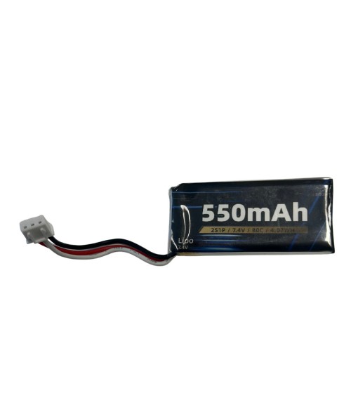 Aku HGLRC 550mAh 2S1P 7.4V 80C