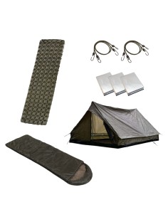 Steelcore Outdoor Sleeping Bundle for Hiking, with Tent