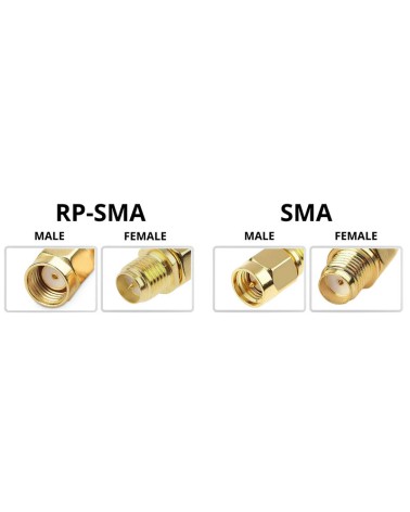 Antenni pikendusjuhe MenaceRC RP-SMA kuni RP-SMA 5.8GHz