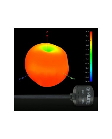 FPV Antenna Pilotix Lollipop 5.8G SMA RHCP 160mm