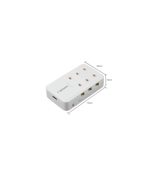 Kuue pordiga akude laadija BETAFPV V2 1S BT2.0 & PH2.0