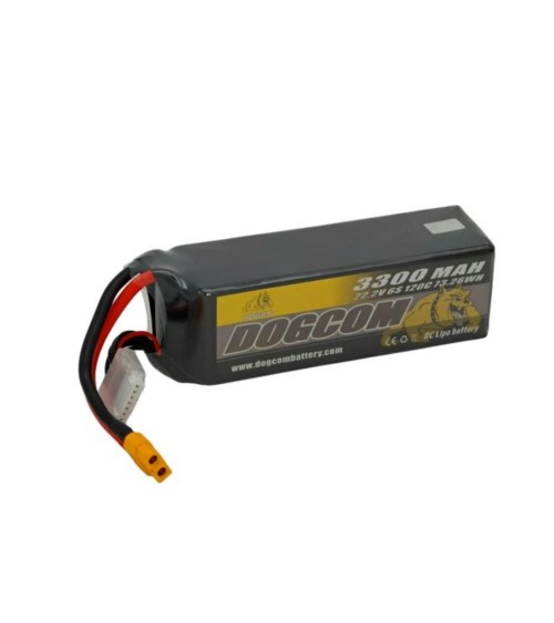 LiPo Battery DOGCOM 6S 22.2V 3300mAh 120C XT60