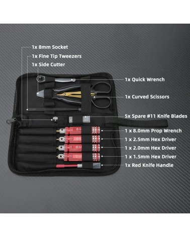 FPV Tool Kit FlyFishRC 9-Piece