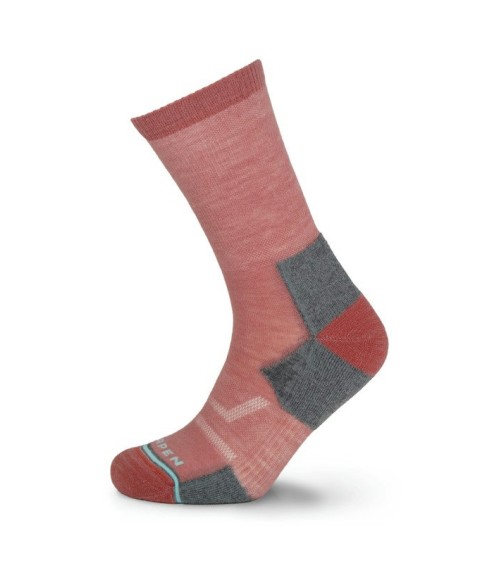 Lorpen Women's MHLCW Merino Hike Light Washed Bordeaux sokid