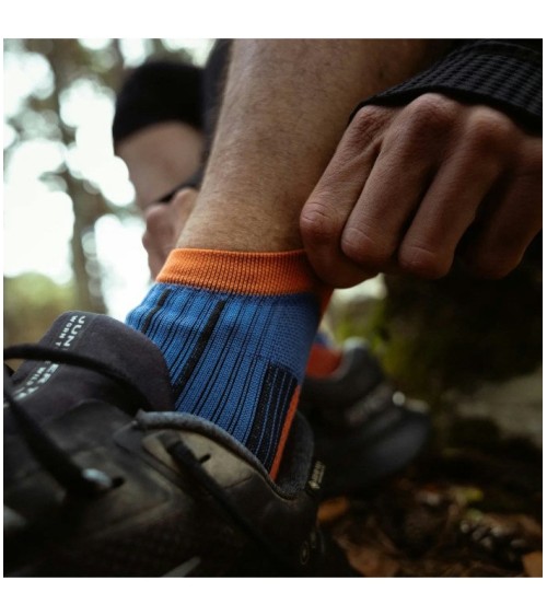 Lorpen PRUS Pro Ultra Run Shorty Bijou blue sokid