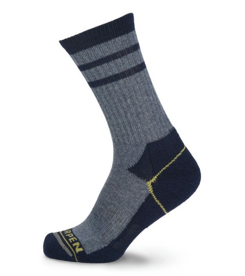 Lorpen MH2PC Wool Hike 2 Pack Crew Whales Grey/Blue sokid