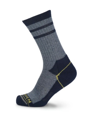 Lorpen MH2PC Wool Hike 2 Pack Crew Whales Grey/Blue sokid