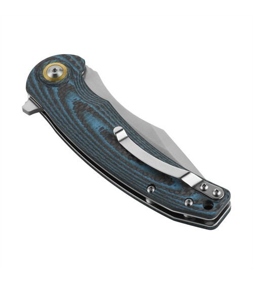 M-Tac Folding Knife Type 15 Carbon/Blue
