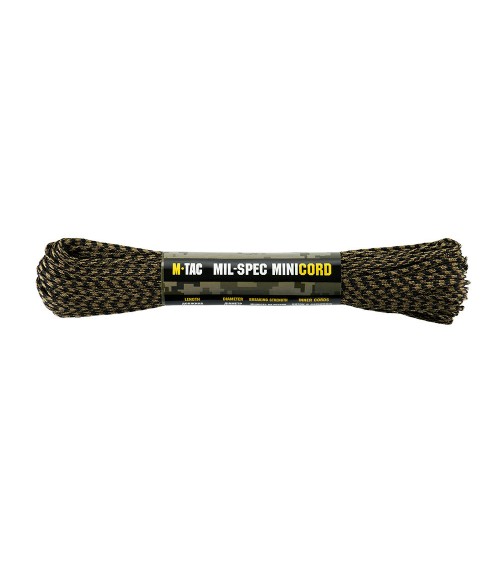 M-Tac Paracord Minicord Mil-Spec 15m (various colours)