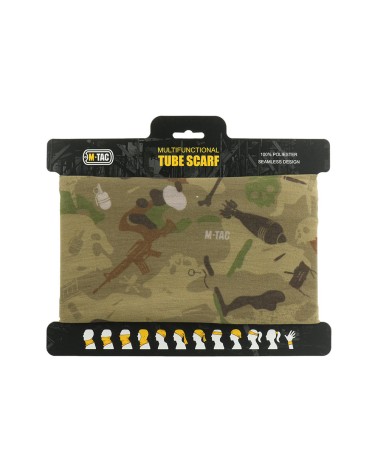 M-Tac Neck Gaiter Lightweight War Camo
