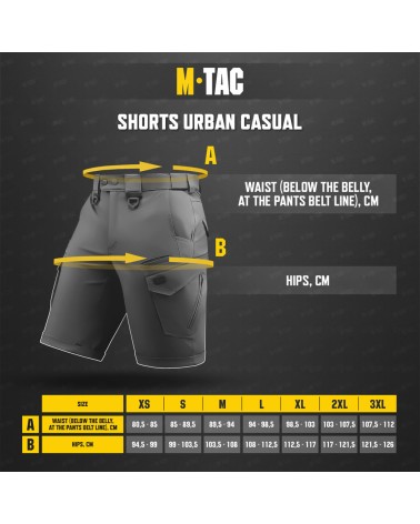 M-Tac Shorts Urban Casual (various colours)