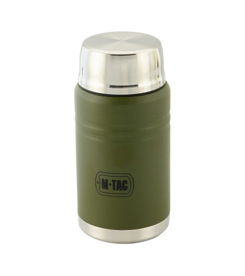 M-Tac Stainless 750 ml Thermos with folding spoon