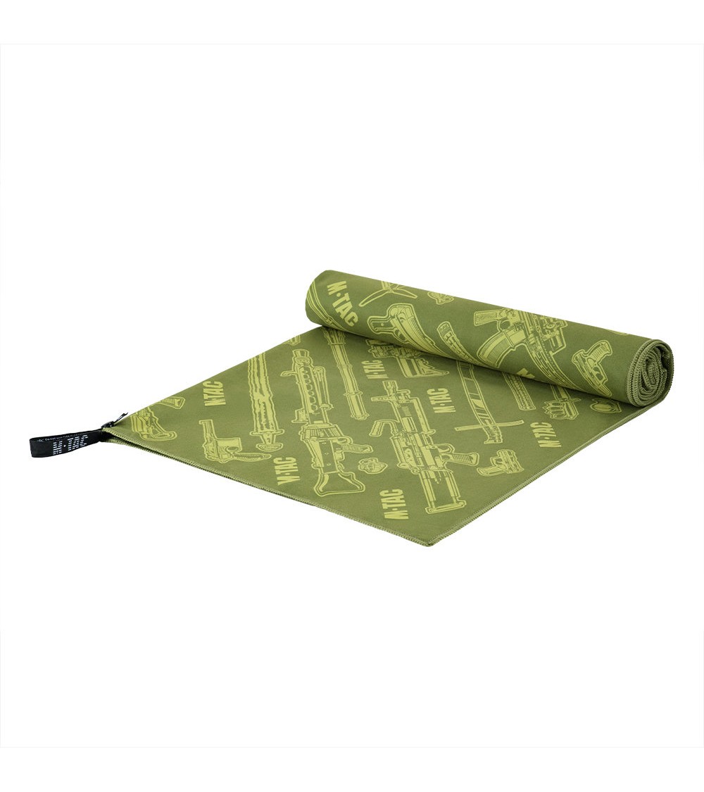 M-Tac Microfiber Towel Weapon 150x75 Green