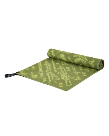 M-Tac Microfiber Towel Weapon 150x75 Green