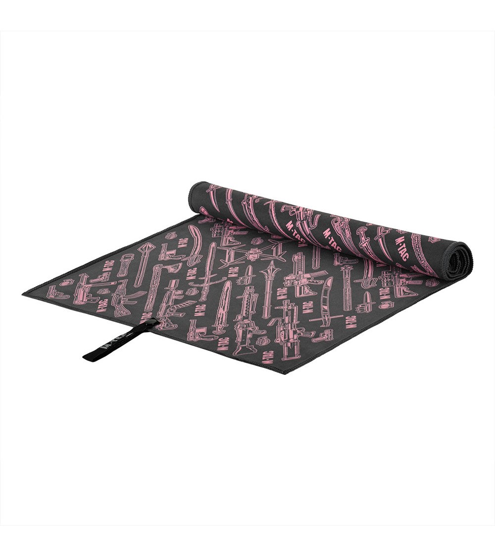 M-Tac Microfiber Towel Weapon 80x40 roosa