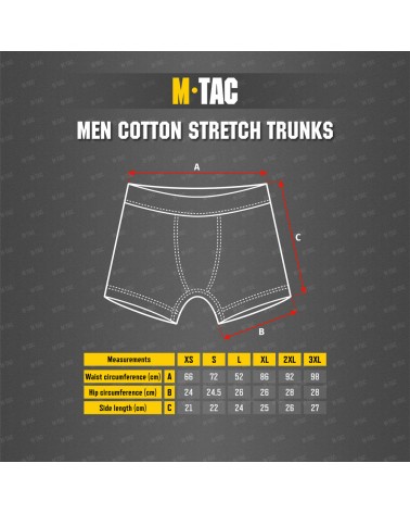 M-Tac Men Cotton Stretch Trunks (various colours)