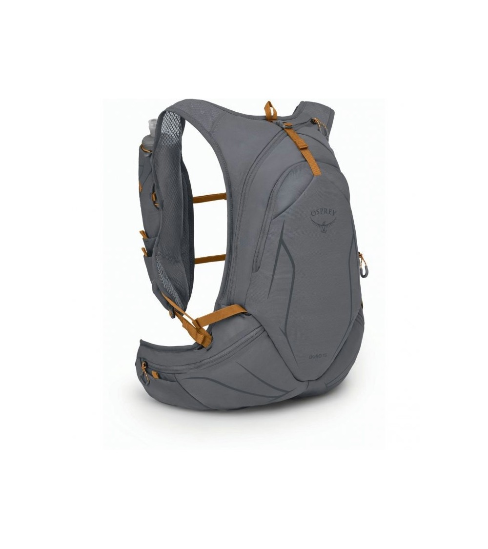 Osprey Duro 15 w/Flasks phant.grey/toff.ora L/XL