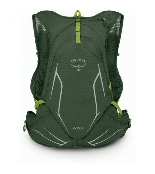 Osprey Duro 15 w/Flasks seaweed green/lim S/M