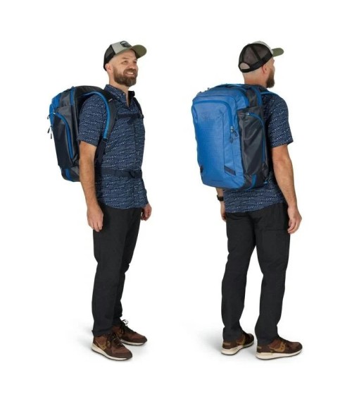 Osprey Transporter Travel Pack 44 blue flame OS