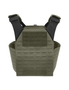Warrior Laserlõigatud Madala Profiiliga Plaadikandja V1 (Ranger Green)