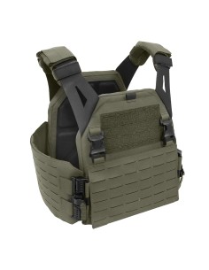 Warrior Laserlõigatud Madala Profiiliga Plaadikandja V1 (Ranger Green)