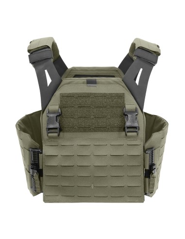 Warrior Laserlõigatud Madala Profiiliga Plaadikandja V1 (Ranger Green)