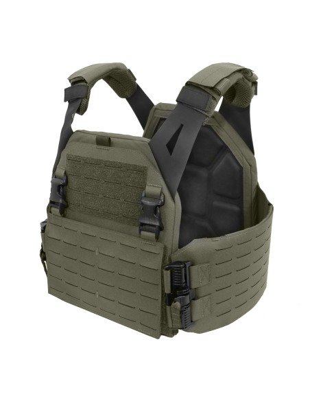 Warrior Laserlõigatud Madala Profiiliga Plaadikandja V1 (Ranger Green)