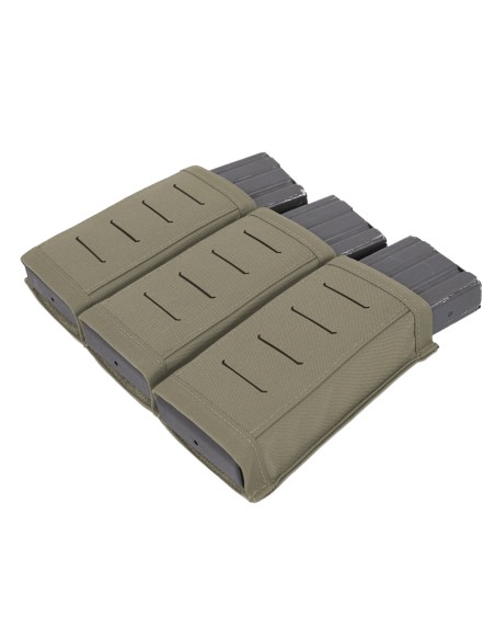 Warrior Laserlõigatud Triple Snap Mag Pouch Salvetasku 5,56 salvedele (erinevad värvid)