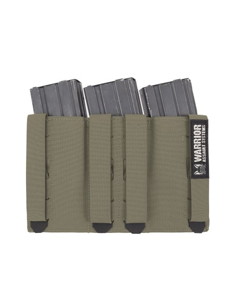 Warrior Laserlõigatud Triple Snap Mag Pouch Salvetasku 5,56 salvedele (erinevad värvid)