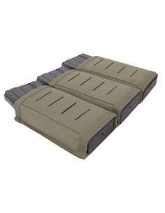 Warrior Laserlõigatud Triple Snap Mag Pouch Salvetasku 5,56 salvedele (erinevad värvid)
