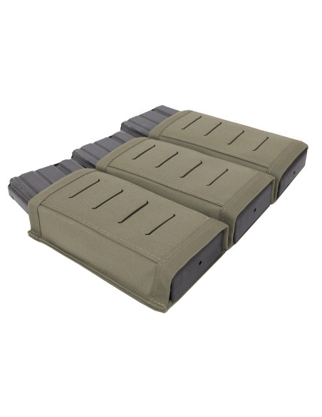 Warrior Laserlõigatud Triple Snap Mag Pouch Salvetasku 5,56 salvedele (erinevad värvid)