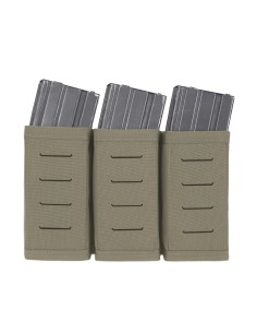 Warrior Laserlõigatud Triple Snap Mag Pouch Salvetasku 5,56 salvedele (erinevad värvid)