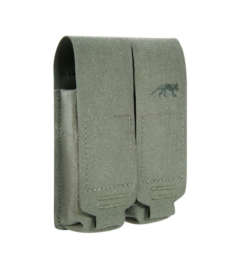 Tasmanian Tiger DBL Pistol Mag Pouch MKIII IRR stone grey olive