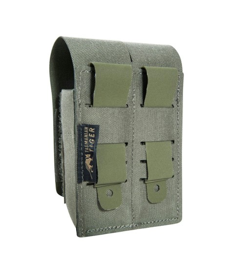 Tasmanian Tiger DBL Pistol Mag Pouch MKIII IRR stone grey olive