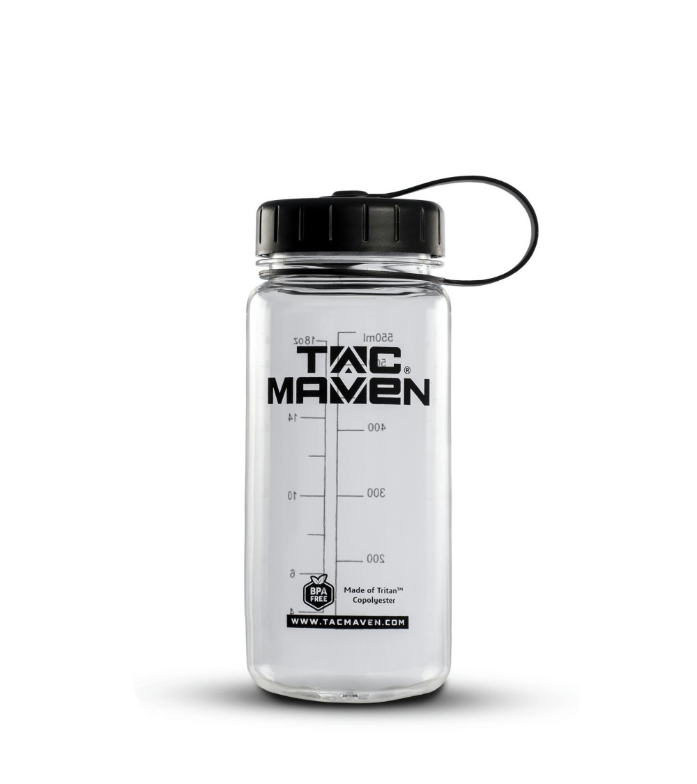 Pentagon NORMAN WATER BOTTLE 550ML - TRANSPARENT