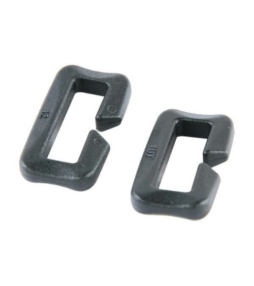 Tasmanian Tiger Open Loop 25 mm QA (1 pair) black