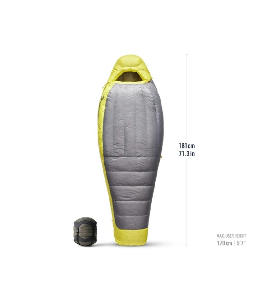 Sea to Summit Spark Women's -9C udusulgedega magamiskott Regular, tinahall