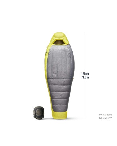 Sea to Summit Spark Women's -9C Down Sleeping Bag Regular pewter grey