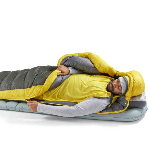 Sea to Summit Spark -18C udusulgedega magamiskott Regular beluga black