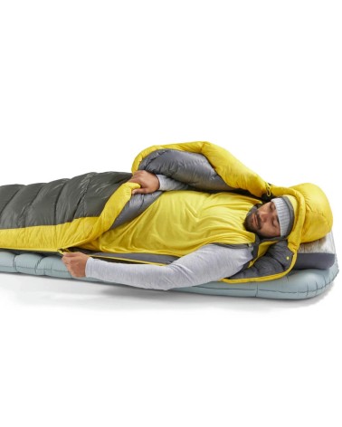 Sea to Summit Spark -18C udusulgedega magamiskott Regular beluga black