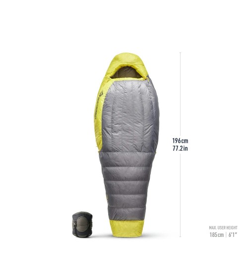 Sea to Summit Spark Women's -1C Down Sleeping Bag Long pewter grey magamiskott (naistele, sulemurd)