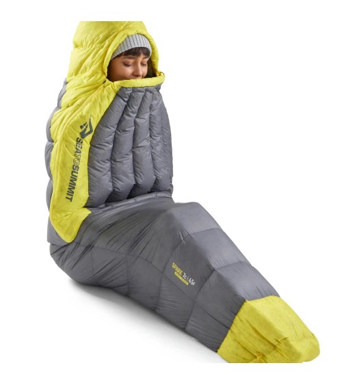 Sea to Summit Spark Women's 7C Down Sleeping Bag Long pewter grey